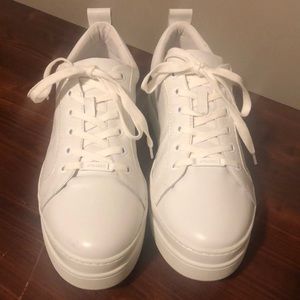 J/Slides NOCA white leather sneaker